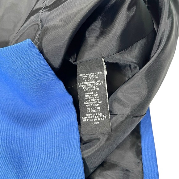 Le Suit Separates 16W Blue/Black Dress Jacket Career Formal Event Church Money - Picture 8 of 8